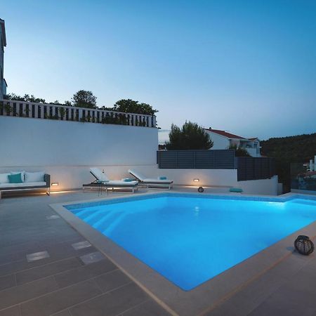 Villa Miholina - With Heated Swimming Pool Trogir Bagian luar foto