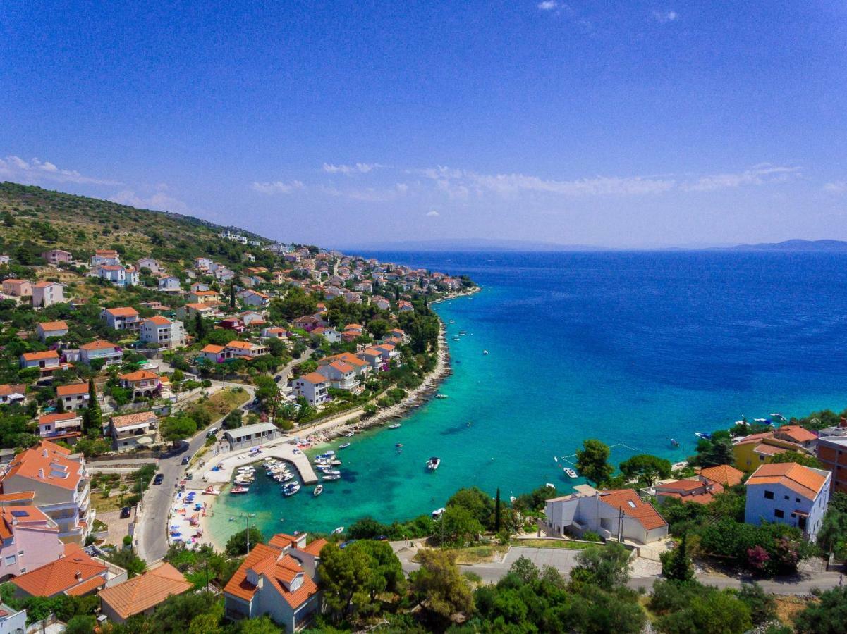 Villa Miholina - With Heated Swimming Pool Trogir Bagian luar foto