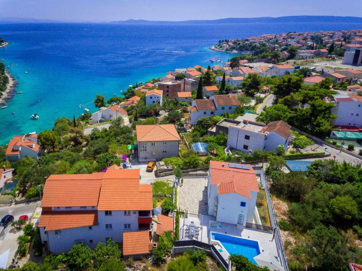 Villa Miholina - With Heated Swimming Pool Trogir Bagian luar foto