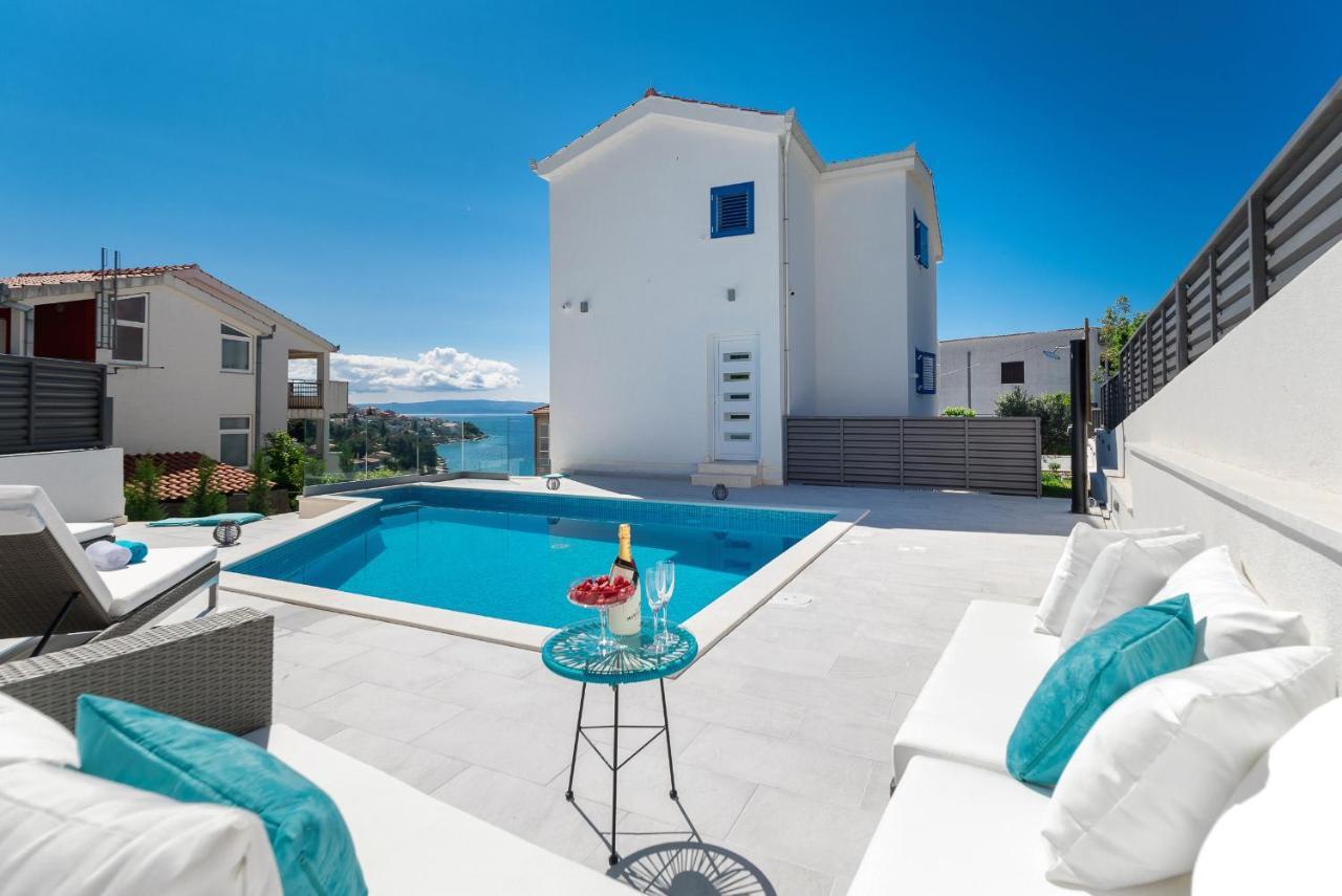 Villa Miholina - With Heated Swimming Pool Trogir Bagian luar foto