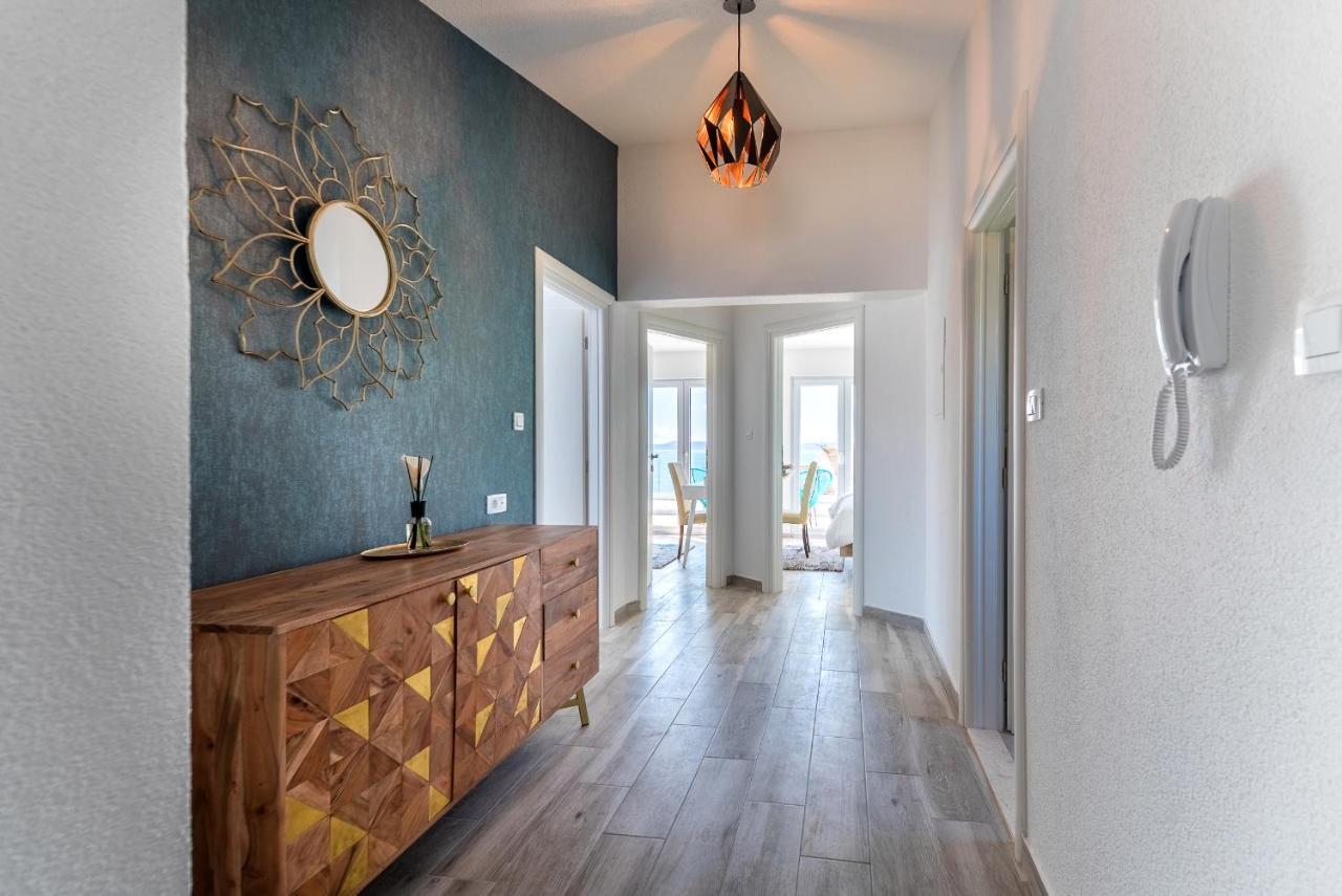 Villa Miholina - With Heated Swimming Pool Trogir Bagian luar foto