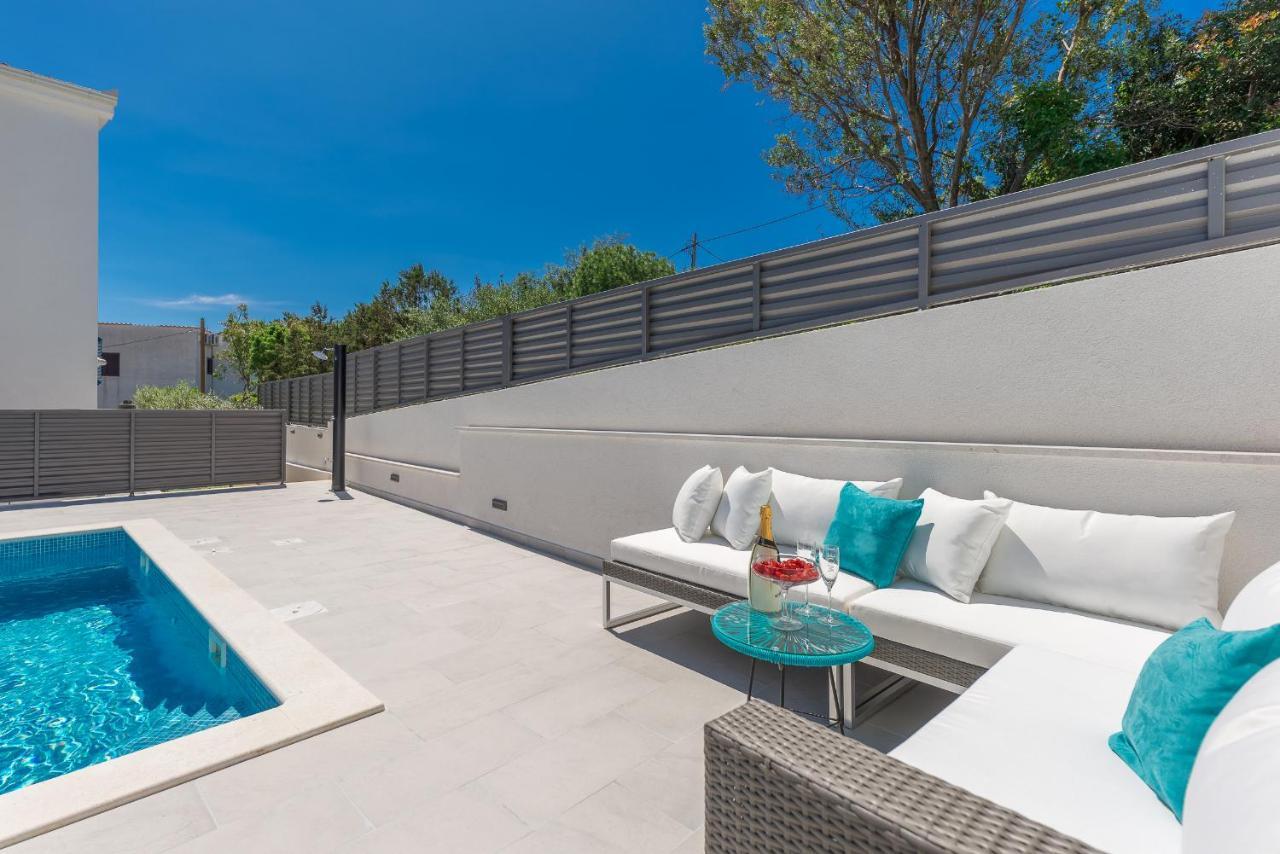 Villa Miholina - With Heated Swimming Pool Trogir Bagian luar foto